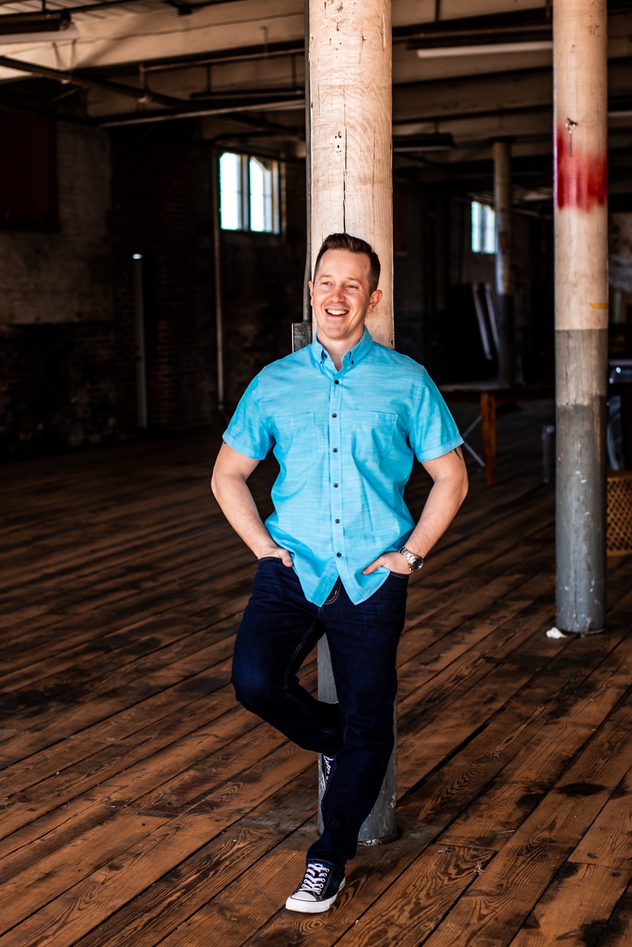 Portrait of Matthew Peck